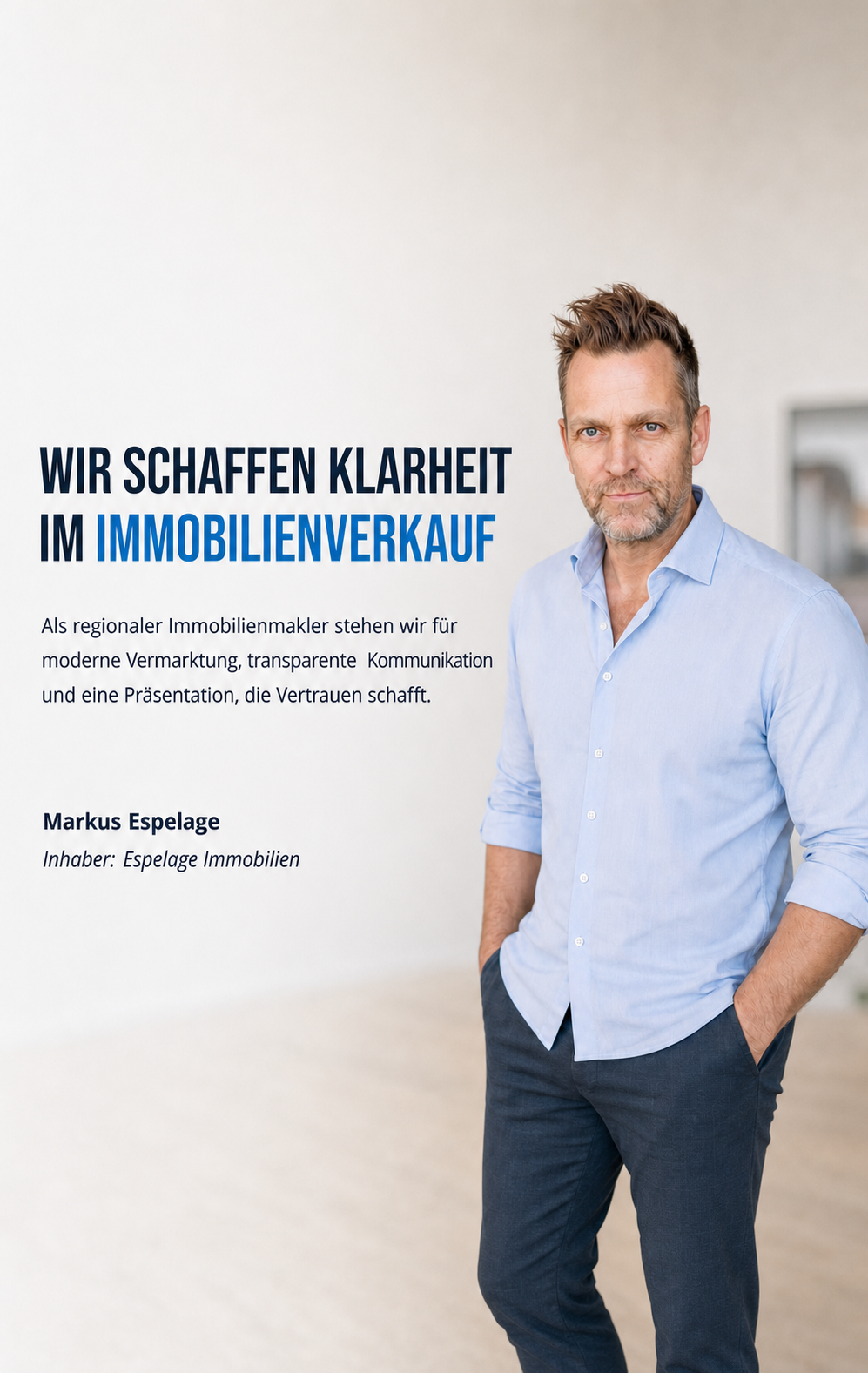 Foto Als regionaler Immobilienmakler kenne ich den Markt in Cloppenburg genau.