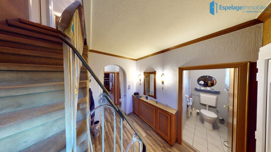 Ansicht von der Treppe Einfamilienhaus Cloppenburg