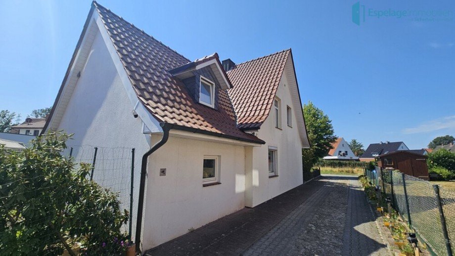 Ansicht von Hinten Seite Einfamilienhaus Cloppenburg