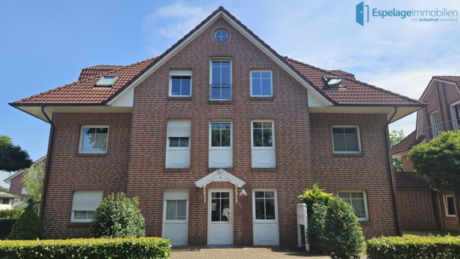 Ansicht Front Etagenwohnung Cloppenburg
