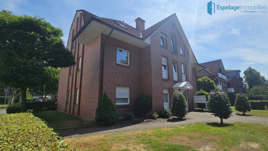 Seitenansicht Etagenwohnung Cloppenburg